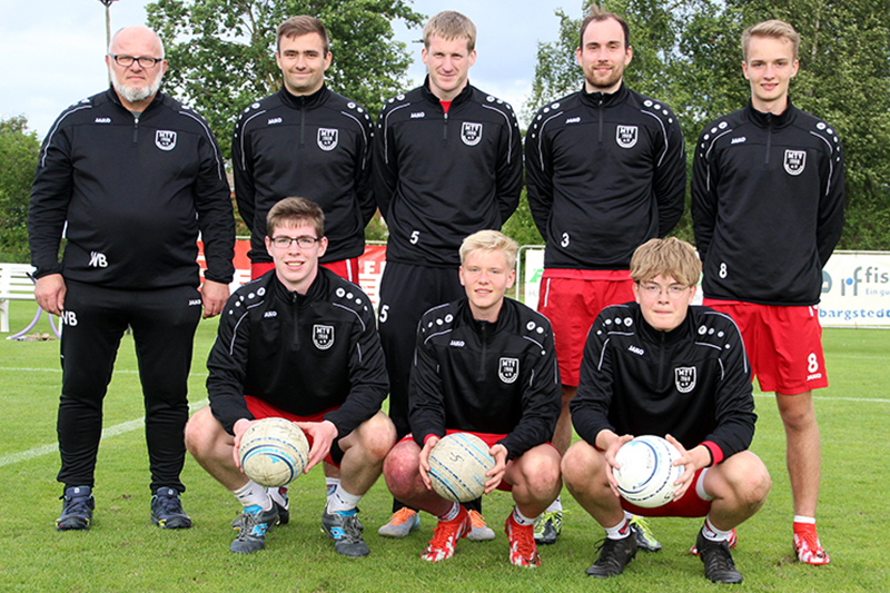 Faustballer MTV Wangersen - 2. Bundesliga - es fehlten beim letzten Spieltag Christian Struck, Marcel Brey und Sjard Werner.