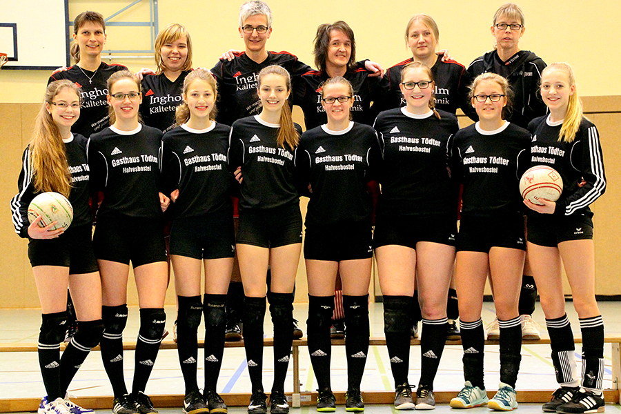 Wangersens Frauen wurden Doppelmeister der Bezirksoberliga. 