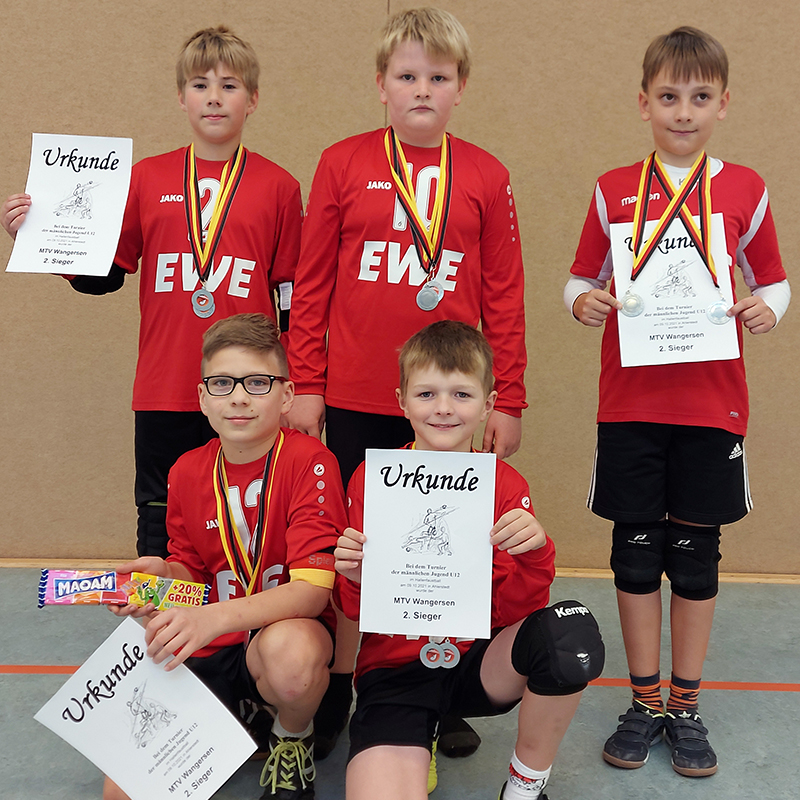 Die männliche U12.