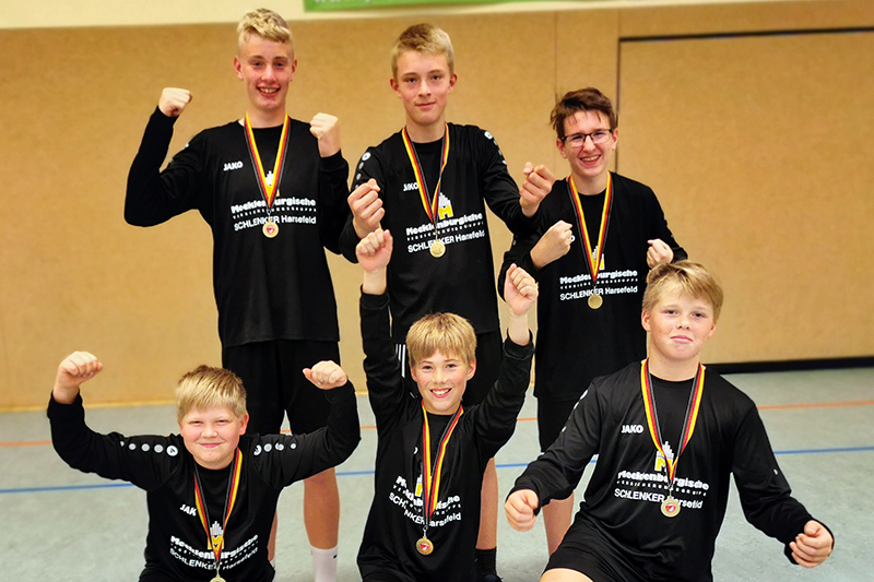 Die männliche U14.