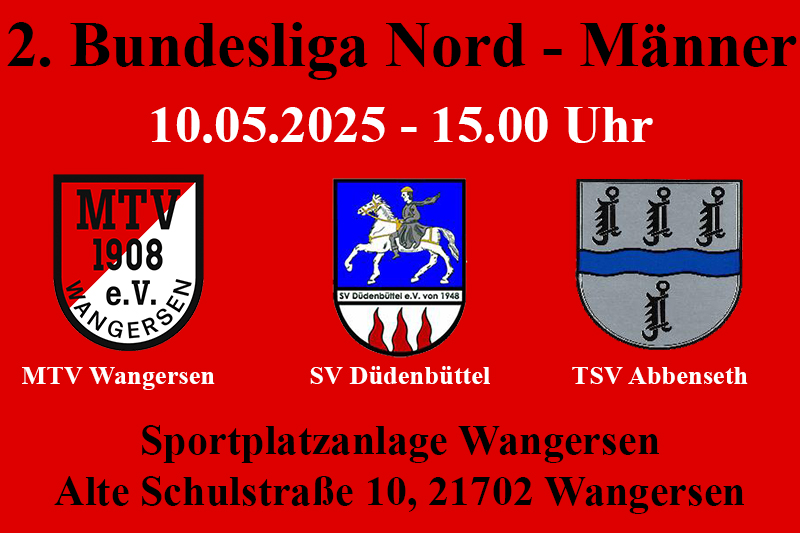2025 05 10 Männer 2 Bundesliga Nord