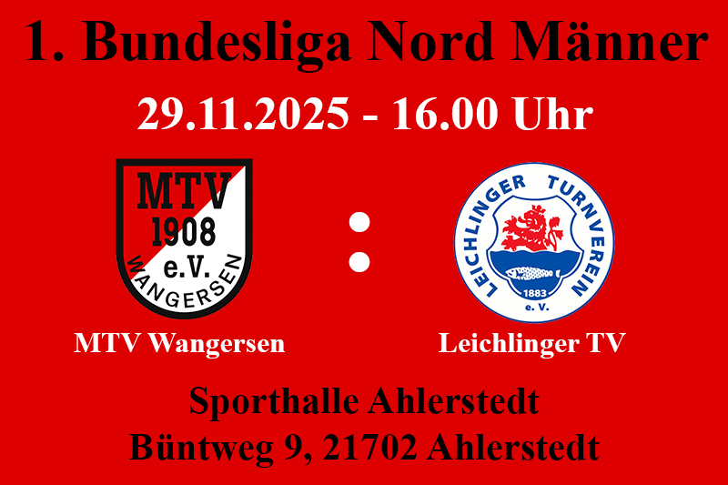 2 Heimspieltag Männer Halle 2025 26